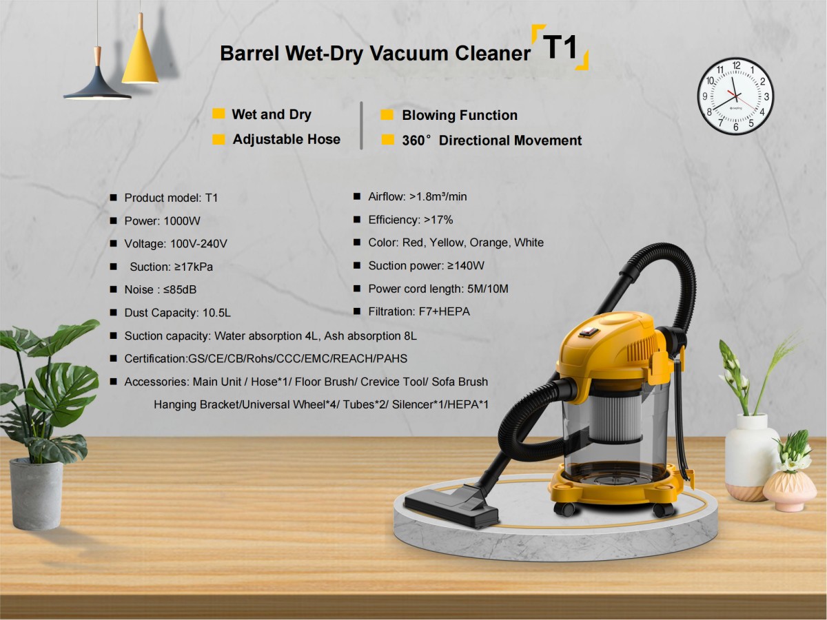 T1 Barrel Vacuum Cleaner