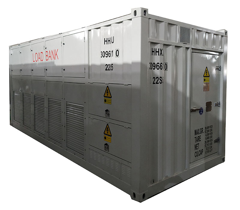 Banco de carga resistivo de CA de 2000 KW