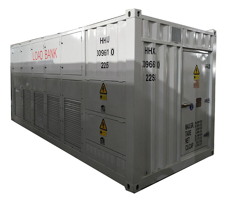 Bancos de carga de media y alta tensión de 2000 KW CA
