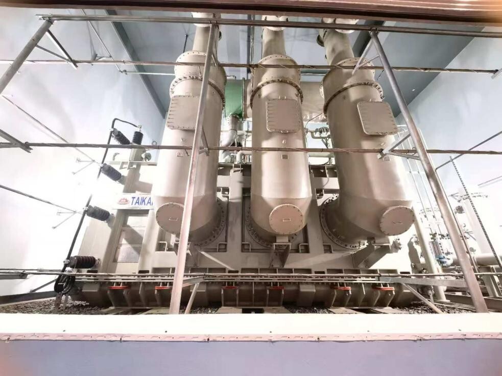 400kV 123MVA Three-phase Forced-oil-circulation Transformer