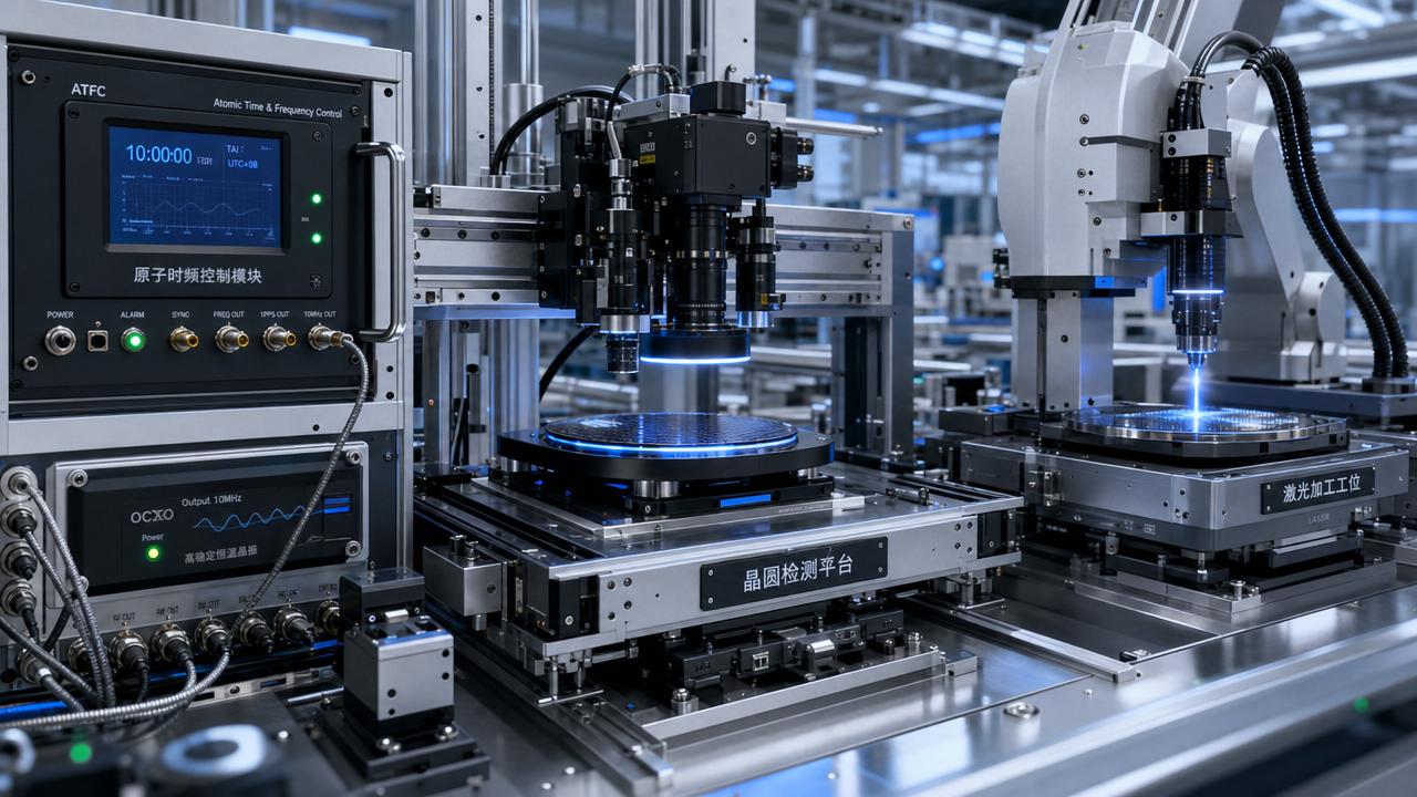 How does Satellite Atomic improve timing stability?
