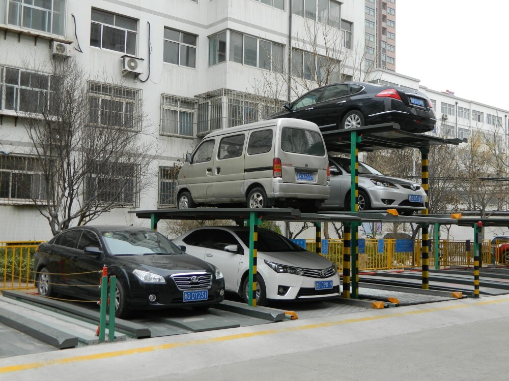 PJS3 - 3 levels Easy parking car lift