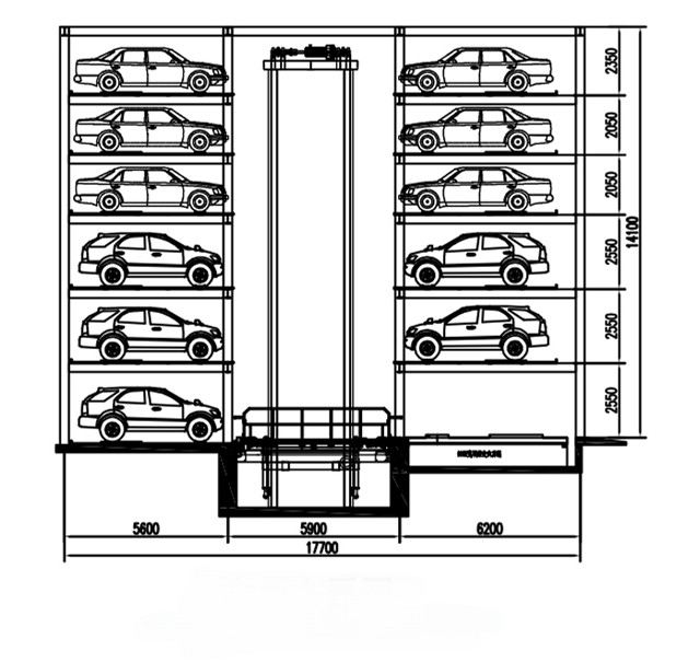 9-3.png PXD -- Stacking parking system (traditional)