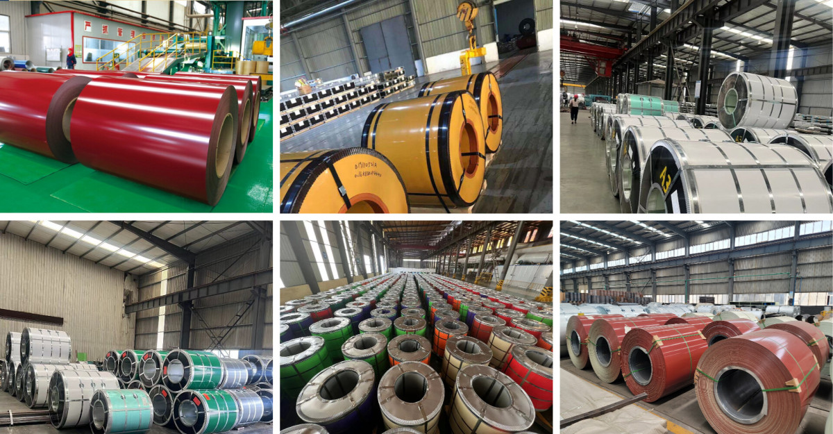 彩图卷工厂图.jpg PPGI/PPGL Coil
