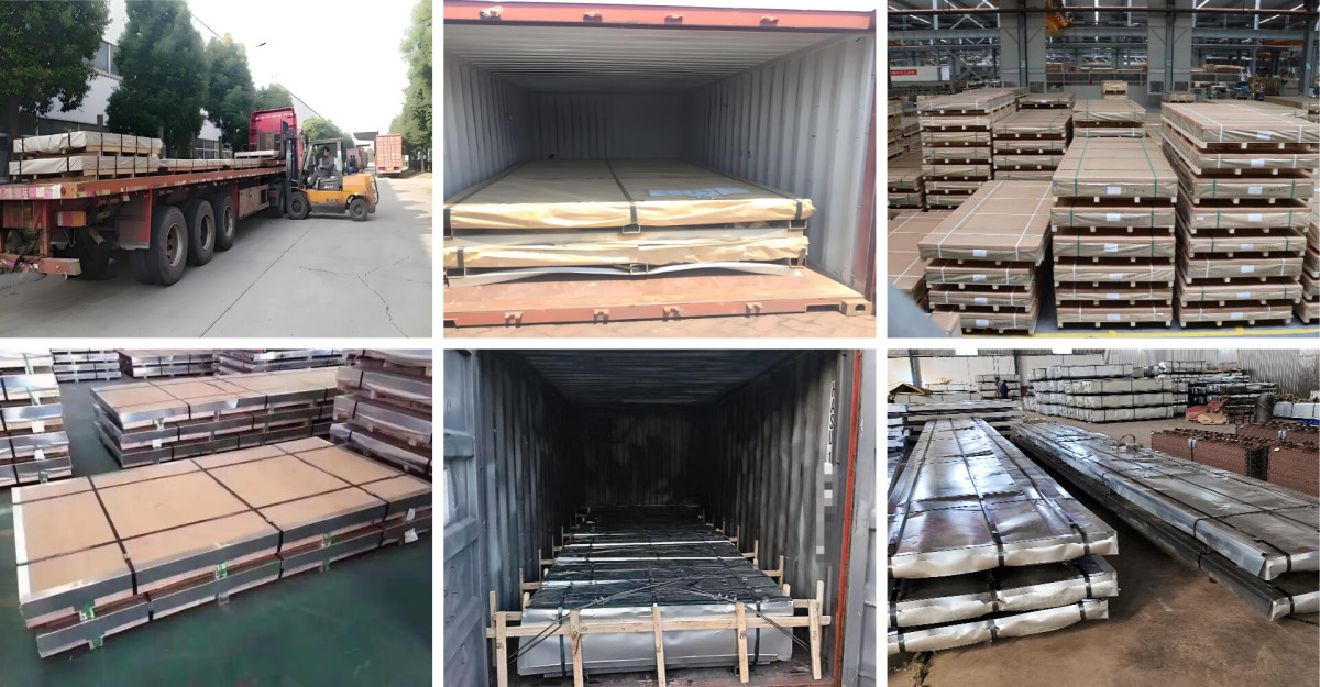 屋顶板包装.jpg Galvanized Corrugated Plate