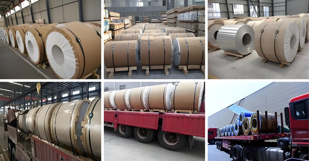 铝卷包装.jpg 1050 1060 1100 Aluminum Coil