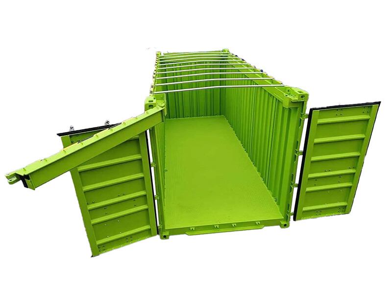 20FT Heavy Duty Open Top Container with Swinging Header