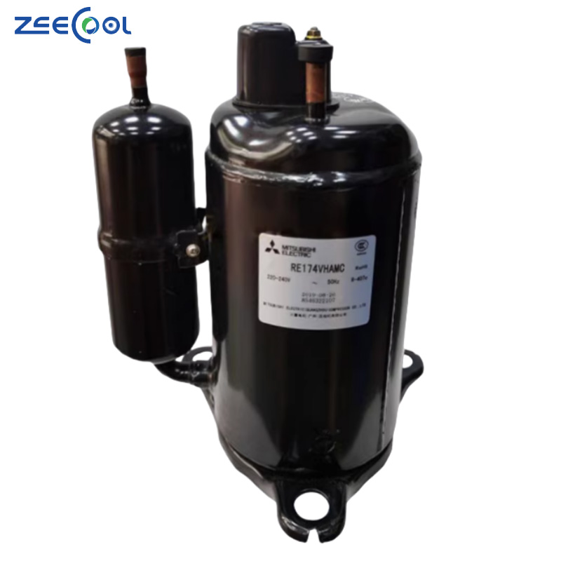 Factory Sales R407c Rotary Compressor for RE277VHSMT RE174VHSMT Mitsubishi Air Conditioner Refrigeration Equipment