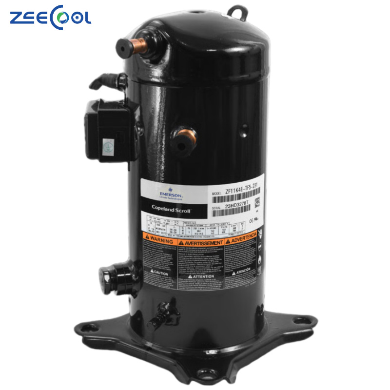 Copeland ZF11K4E-TF5-231 4HP Scroll Compressor for Low Temperature Cold Storage
