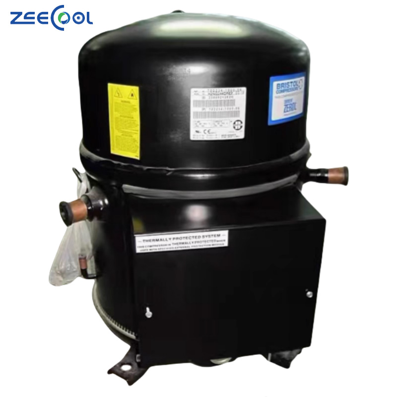 H2NG184DPEF H2NG244DPEF H2NG294DPEF Bristol 15HP 20HP R22 Reciprocating Piston Refrigeration Compressors