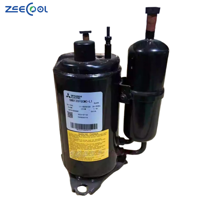 Manufacturers Supply High Performance R410A Inverter A/C Rotary Refrigeration Compressor SNB130FGCMC SNB130FGYMC SNB130FGYMC-L1