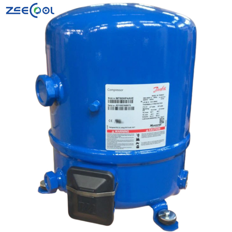 MT80HP4AVE for Danfosss Cold Storage Reciprocating Refrigeration Compressor 5HP Medium and Low-temperature Equipment