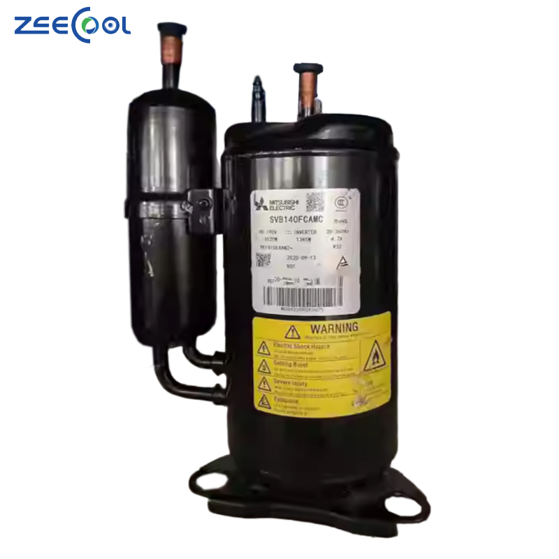 SVB140FCAMC for Mitsu-bishi Air Conditioner Refrigeration 3-phase Rotary Compressor Inverter Compressor for Heat Exchange Parts