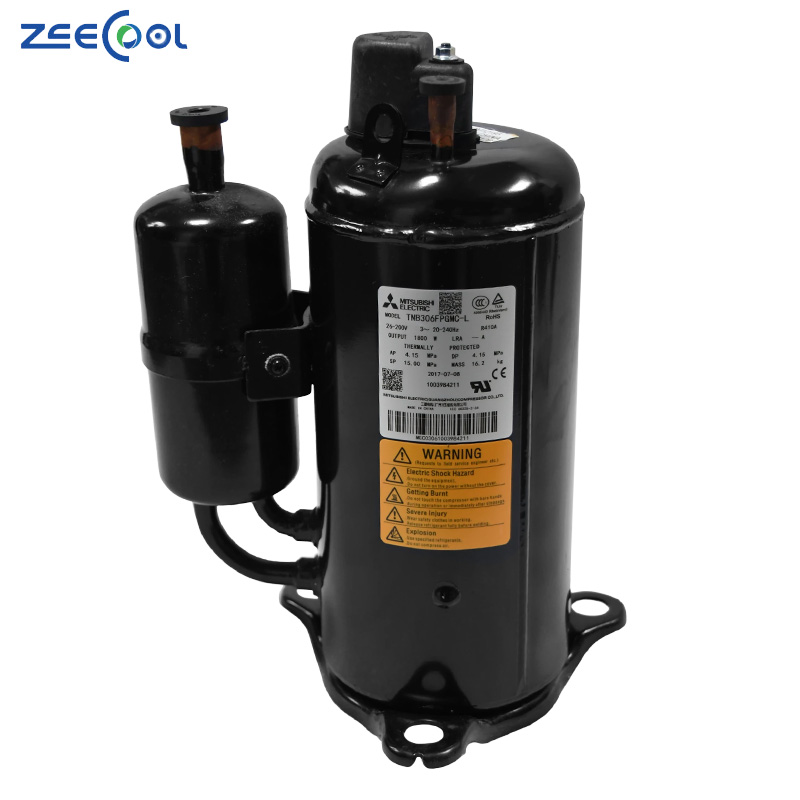 Mitsubish Rotary Compressor TNB306FPGMT TNB306FPGMC-L TNB220FLHMC-L R410A  Inverter Air Conditioner Refrigeration Compressor