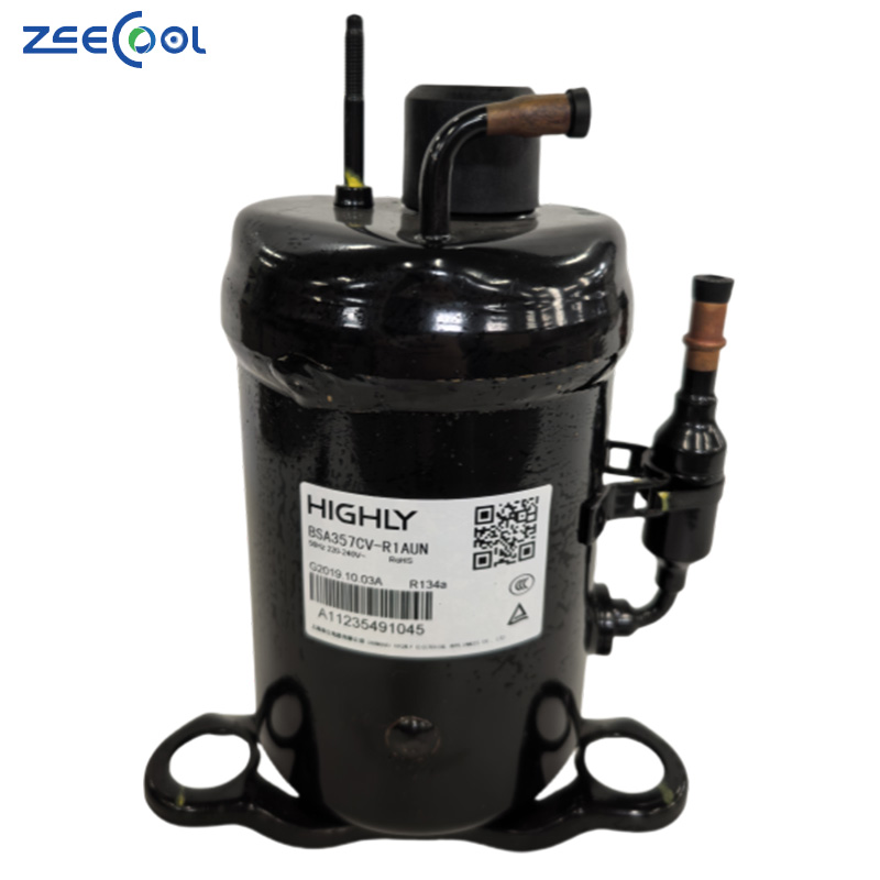 Factory Direct Sale Mini AC Highly R134a DC Rotary Compressor Refrigeration BSA357CV-R1AUN BSA357CV-R1AN BSA645CV-R1EN