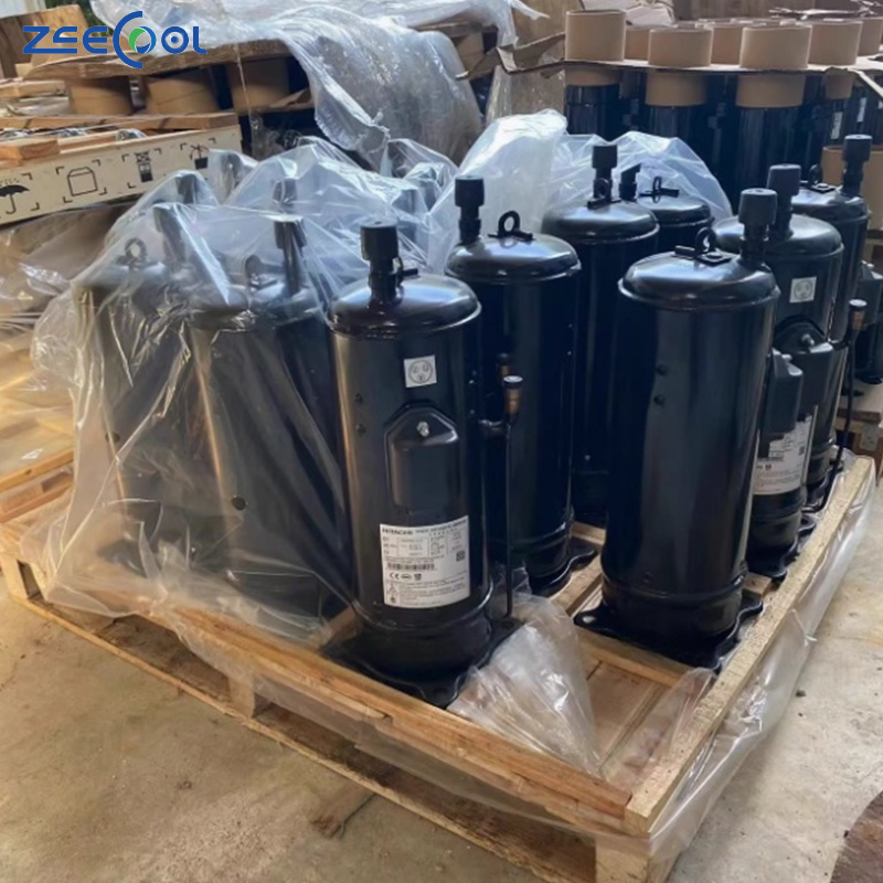 Factory Wholesale New Hita-chi Inverter Scroll Compressor E306AHD-27A2 E402HHD-36A2 E406AHD for Air Conditioning and Heat Pump
