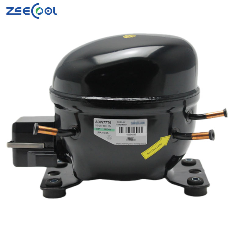 New ADW77T6 Refrigeration Compressor R134A 110V 60Hz LBP 1/4HP for Home Appliances