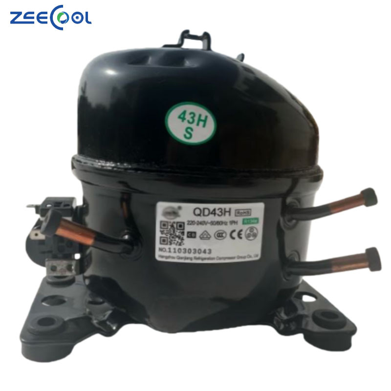 1 Ni-hong Refrigerator Compressor QD43H QD65HQD75H QD91H QD110H QD128HQD153H Display Cabinet Freezer PistonRefrigerator Compressor