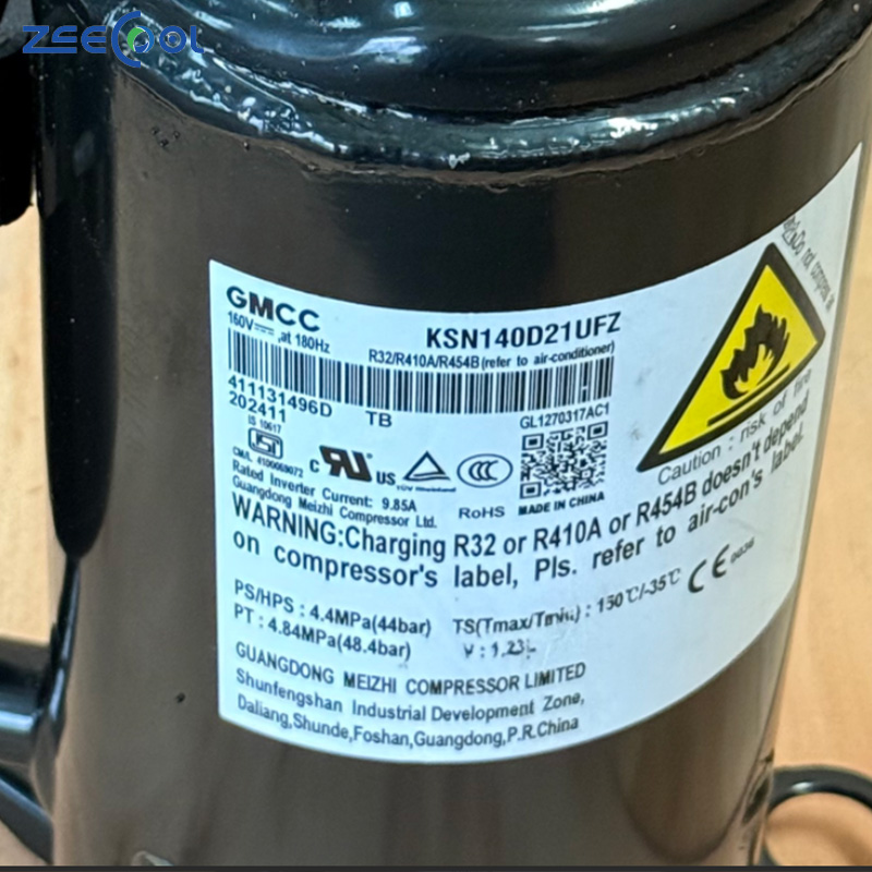 Wholesale New for GMCC TOSHIBA KSN140D21UFZ R32 R410 R454B 150V 180HZ DC Inverter Rotary Compressor With High Quality
