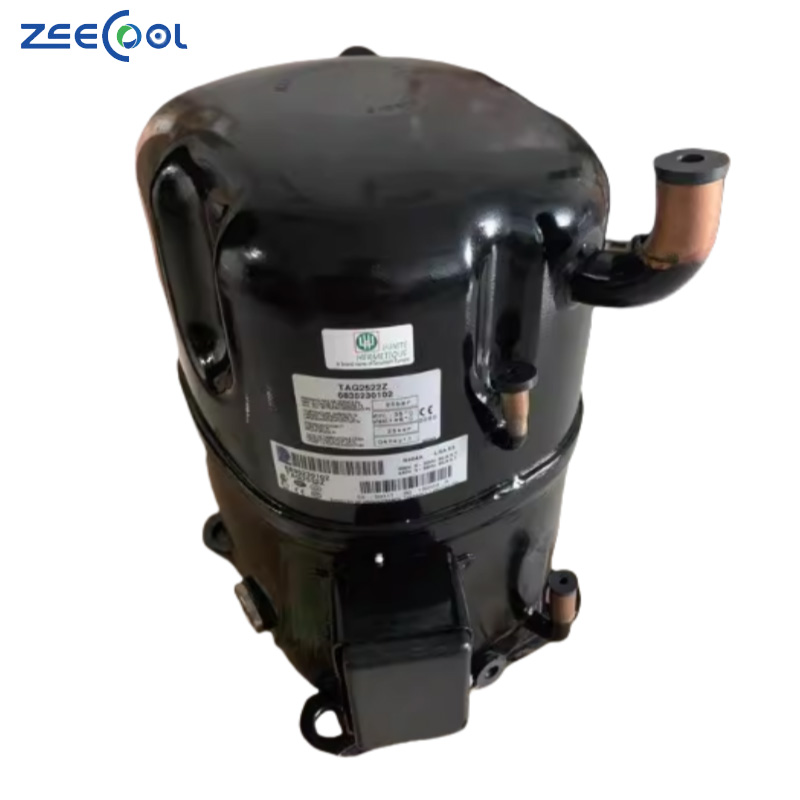 New for TECUMSEH 3PH TAG2522Z R404 400V Piston Compressor Hermetic Refrigeration Compressors Condensing Unit