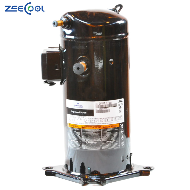 Supply for COPELAND ZR72KC-TFD-599 ZR Series Scroll Compressor R410a 380-420v 3PH 50 60hz Refrigeration Compressor