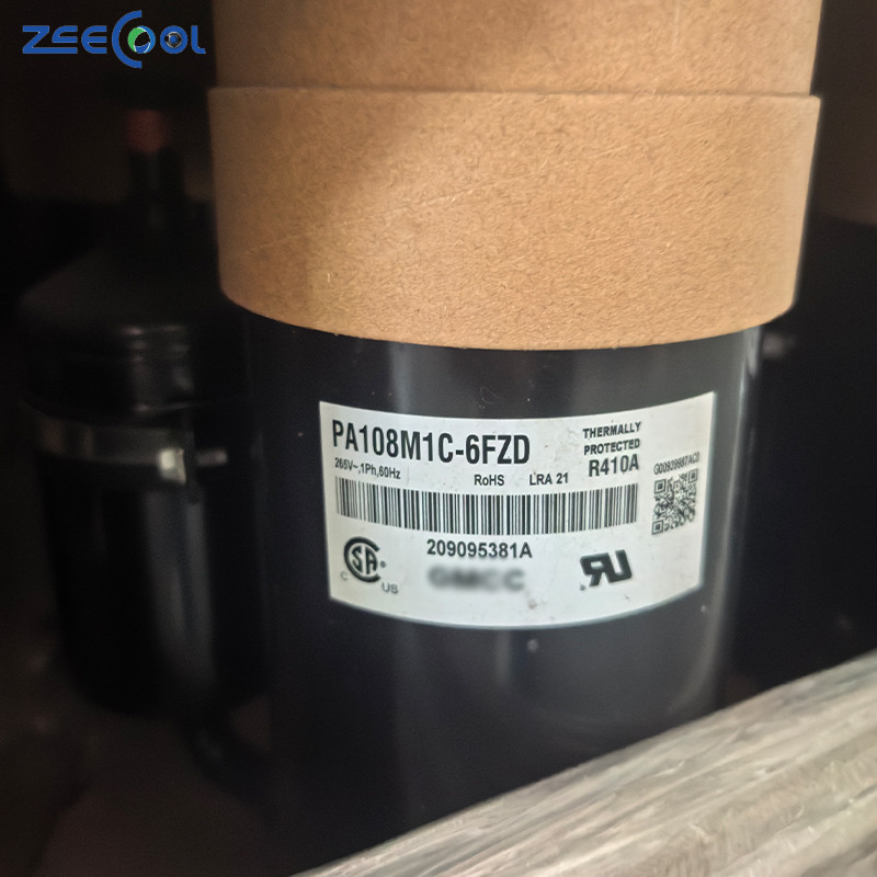 High Quality New R410A 9000BTU Refrigeration Compressor PA108M1C-6FZD PA160M2A-3FTS1 PA170M2A-3KT2 air Condition Compressor for GMCC