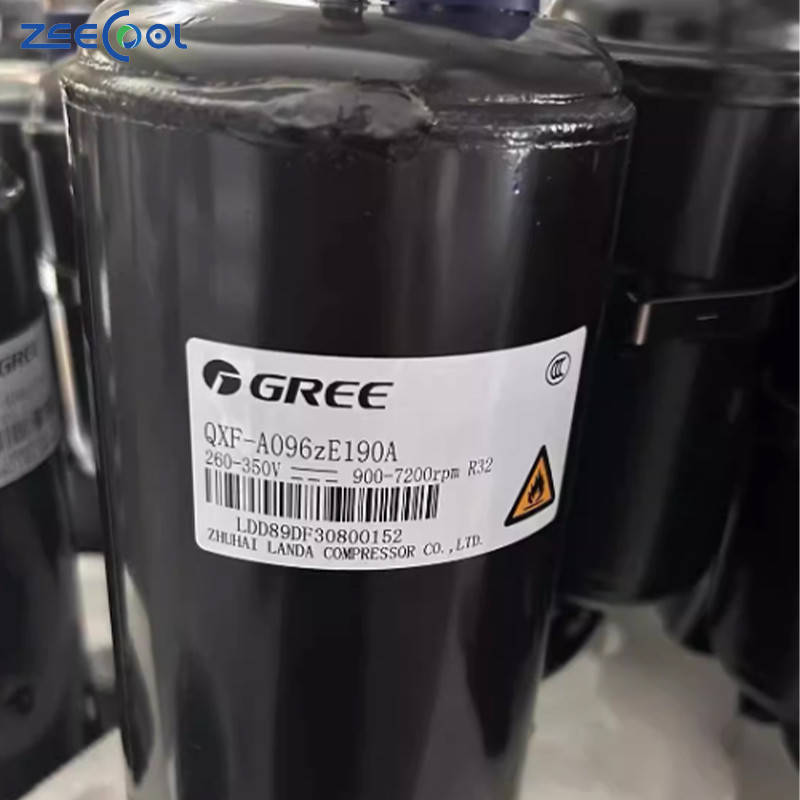 4 Factory Hotsale R410a Inverter Rotary Compressor QXA-A091zE190A QXA-A096zE190A QXF-A096zE190A Air Conditioner Refrigeration Compressor for Gree Landa
