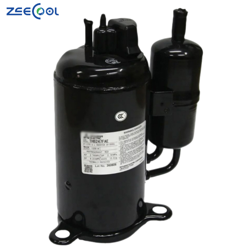 Factory Price Rotary Compressor THB247FAE Air Conditioner 200V R22 Refrigeration Compressor for Mit-subishi-(1)