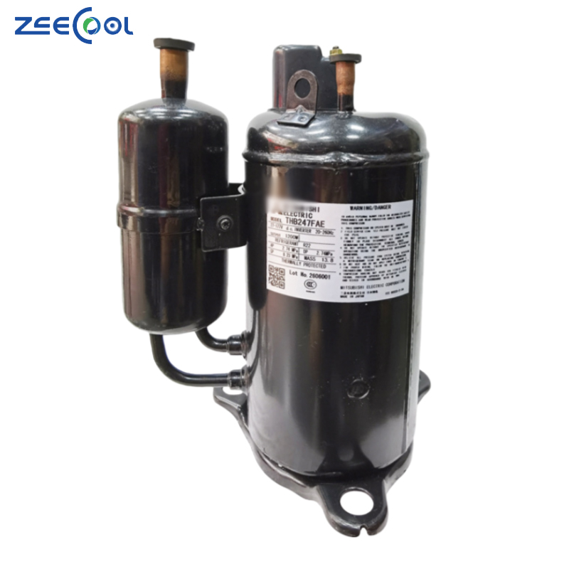 Factory Price Rotary Compressor THB247FAE Air Conditioner 200V R22 Refrigeration Compressor for Mit-subishi-(1)