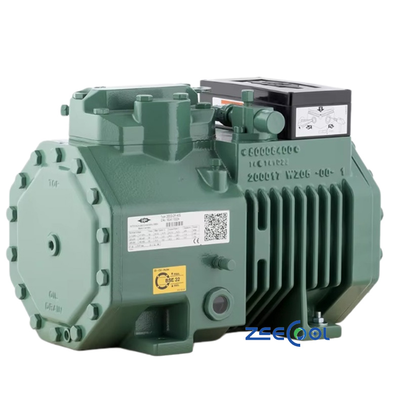 Bitzer 2EES-3Y-40S 2EES-2Y-40S Semi-hermetic Piston  Refrigeration Compressor Under counter Refrigeration Suitable for Freezer Refrigerated Display case