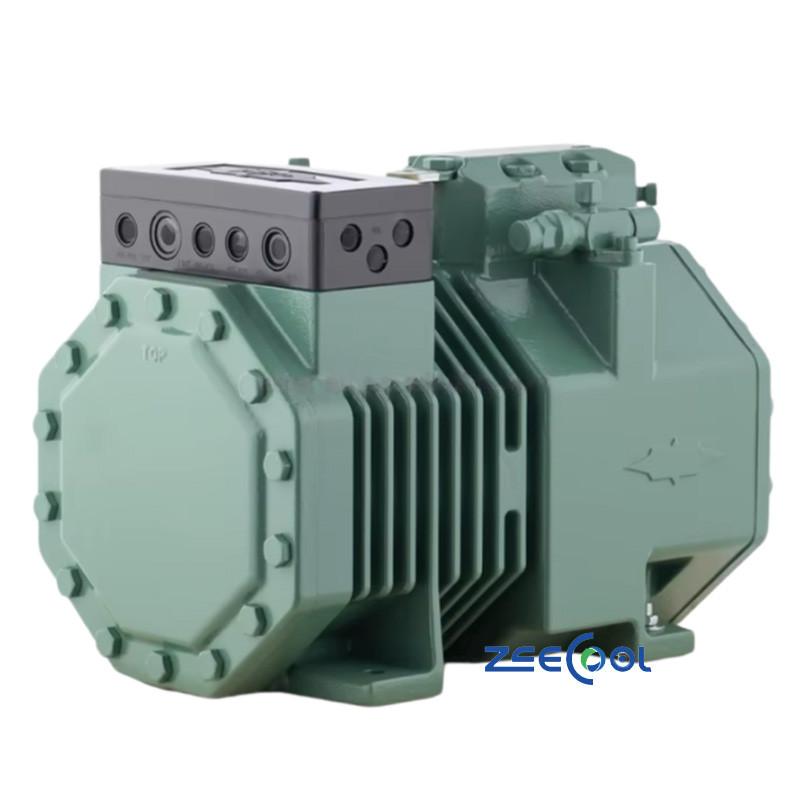 3 Bitzer 2EES-3Y-40S 2EES-2Y-40S Semi-hermetic Piston Refrigeration Compressor Under counter Refrigeration Suitable for Freezer Refrigerated Display case
