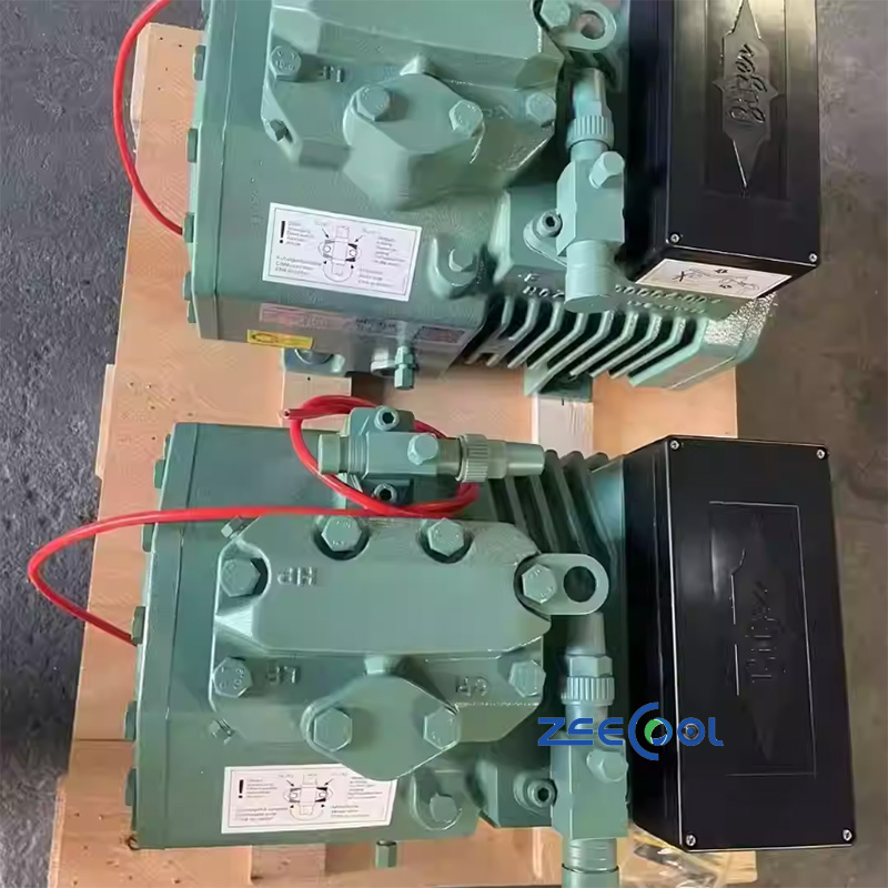 Bitzer 2EES-3Y-40S 2EES-2Y-40S Semi-hermetic Piston  Refrigeration Compressor Under counter Refrigeration Suitable for Freezer Refrigerated Display case