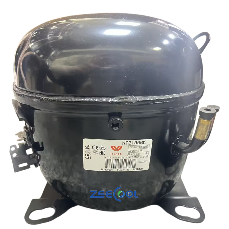 Embraco Reciprocating Compressor NT2192GK NT2180GK NT2212GK NT2178GK R404A Suitable for Cooling Condensers in Household Farms Applicable