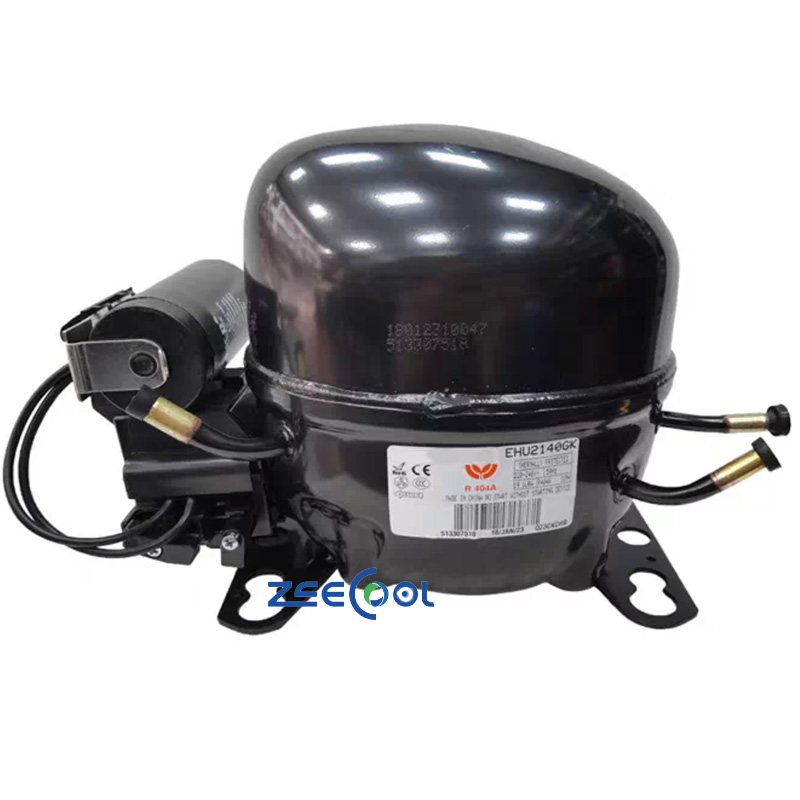 Piston Refrigeration Compressor for Embraco R404A Refrigerator Models EHU2155GK EHU2140GK EHU2150GK  EHU2160GK