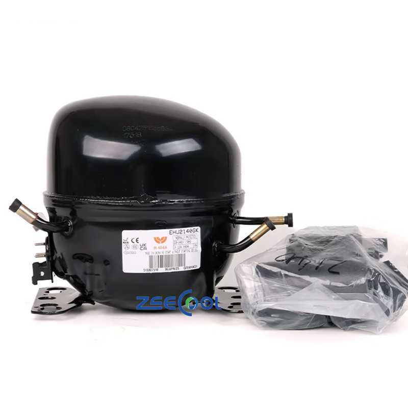 2 Piston Refrigeration Compressor for Embraco R404A Refrigerator Models EHU2155GK EHU2140GK EHU2150GK EHU2160GK