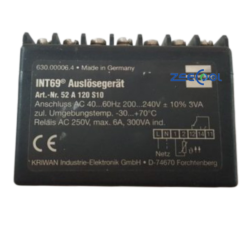 IKRIWAN Compressor Motor Protection Module INT69 SCY  INT69 HBY  NT69 RCY Motor Protector INT69 Auslosegerat Refrigerant