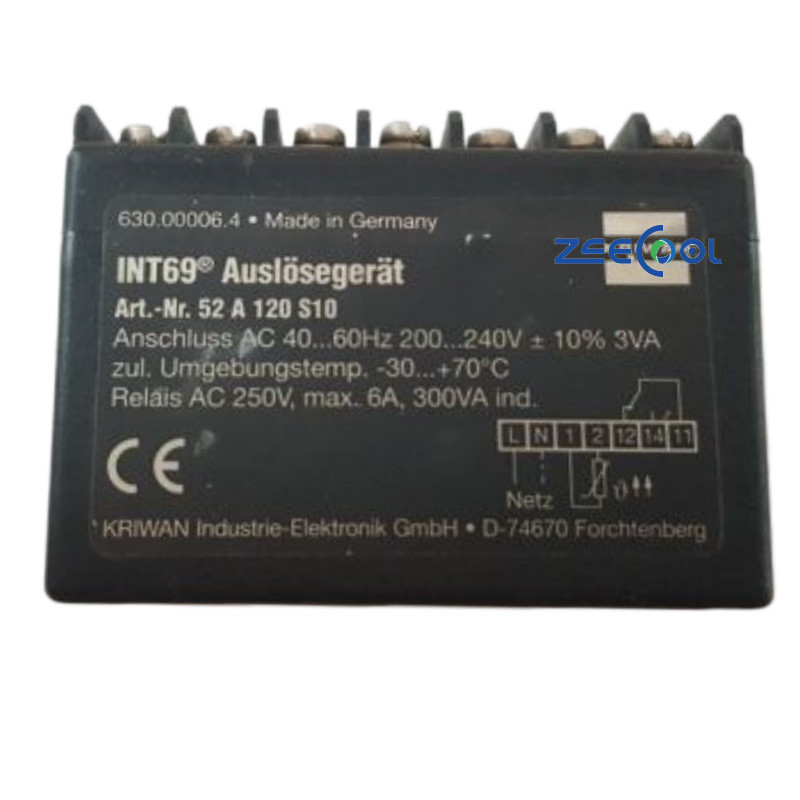 IKRIWAN Compressor Motor Protection Module INT69 SCY  INT69 HBY  NT69 RCY Motor Protector INT69 Auslosegerat Refrigerant