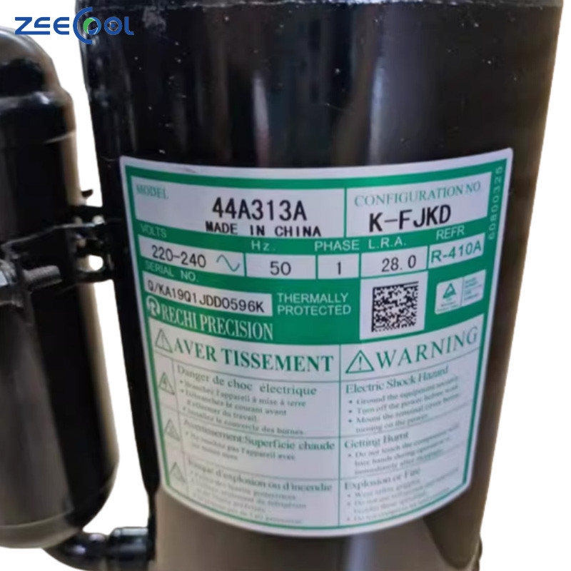 4 RECHI Rotary Compressor 44A264A 44A313A 44P193I 44P203I 44P213K 43A23EE Wholesale Household air Conditioner Compressors 9000BTU 12000BTU 18000BTU 24000BTU R410