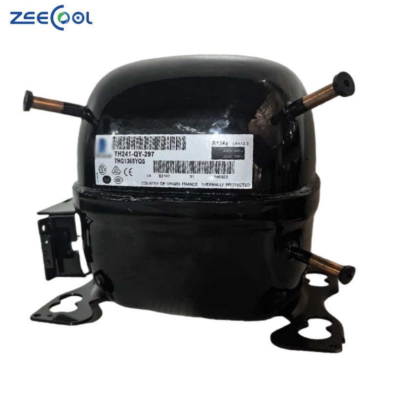1 Tecumseh THG1365YQS Piston Refrigeration Compressor for Air Cooling Conditioner and Refrigeration Systems