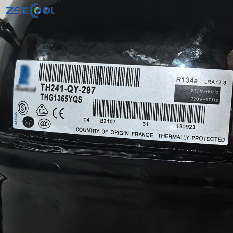 2 Tecumseh THG1365YQS Piston Refrigeration Compressor for Air Cooling Conditioner and Refrigeration Systems