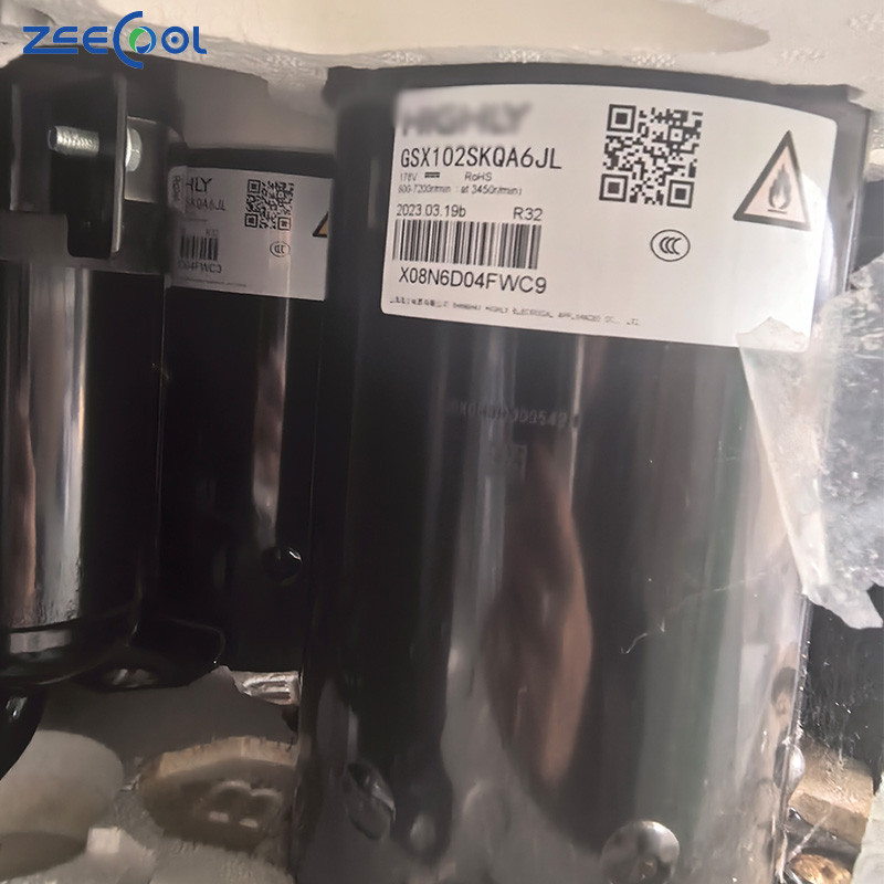 3 HIGHLY GSX102SKQA6JL Rotary Refrigeration Compressor for Air-cooled Conditioning and Refrigerant Systems