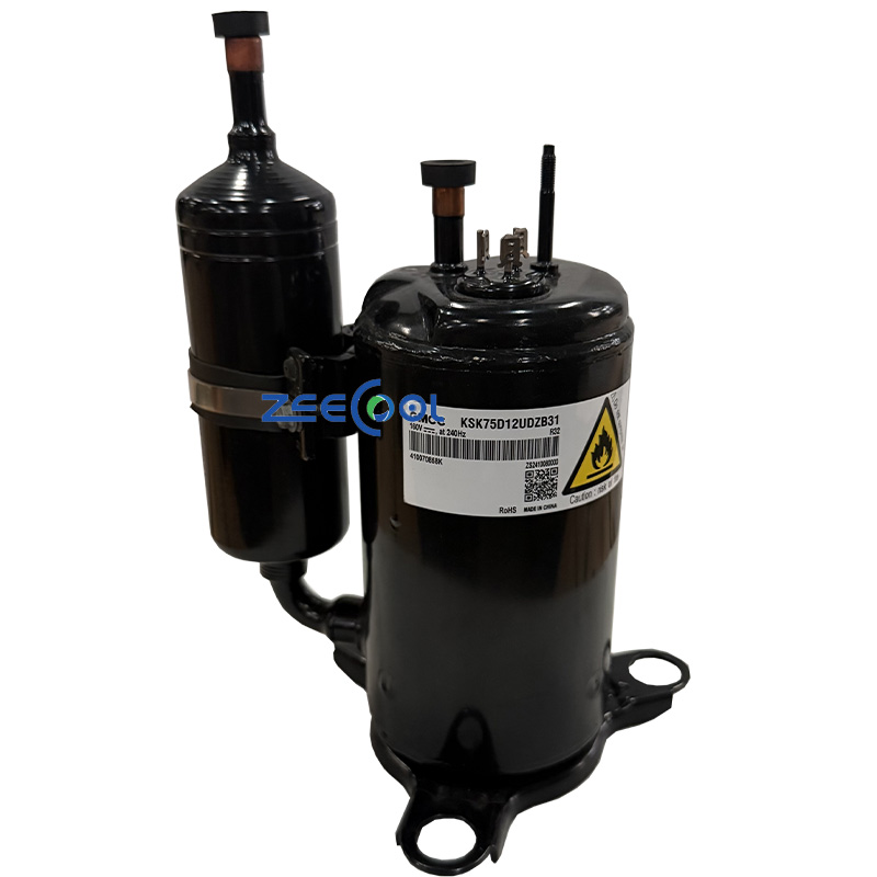 GMCC Rotary Compressor 1HP KSK75D12UEZ31 KSK75D12UDZB31 160V 240HZ R32 Refrigeration Compressor Air Conditioner