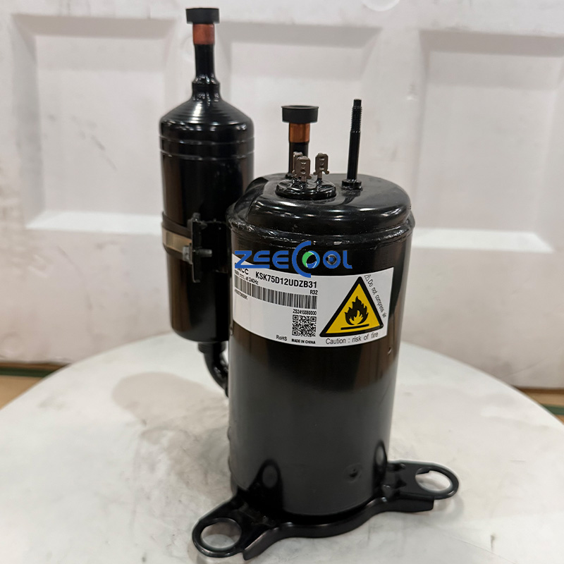 GMCC Rotary Compressor 1HP KSK75D12UEZ31 KSK75D12UDZB31 160V 240HZ R32 Refrigeration Compressor Air Conditioner