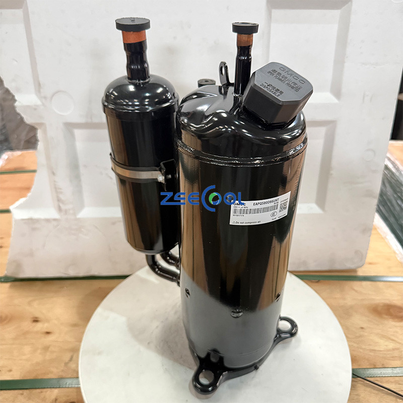 4 GMCC Refrigeration Rotary Compressor 46000 BTU,67000 BTU EAPQ440D1SMU EAPQ440D1UMUA EAPQ580D66UNT 230V,at180HZ R410a Ultra-low temperature air-source heat pump