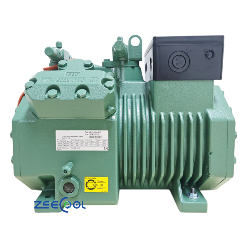 Bitzer Semi-Hermetic Piston Compressor 4FC-3.2Y-40S 4EC-4.2Y-40S 4DC-5.2Y-40S 4DES-5Y-20D Small Commercial Cold Storage Refrigeration Unit Bitzer Semi-Hermetic Piston Compressor 4FC-3.2Y-40S 4EC-4.2Y-40S 4DC-5.2Y-40S 4DES-5Y-20D Small Commercial Cold Storage Refrigeration Unit