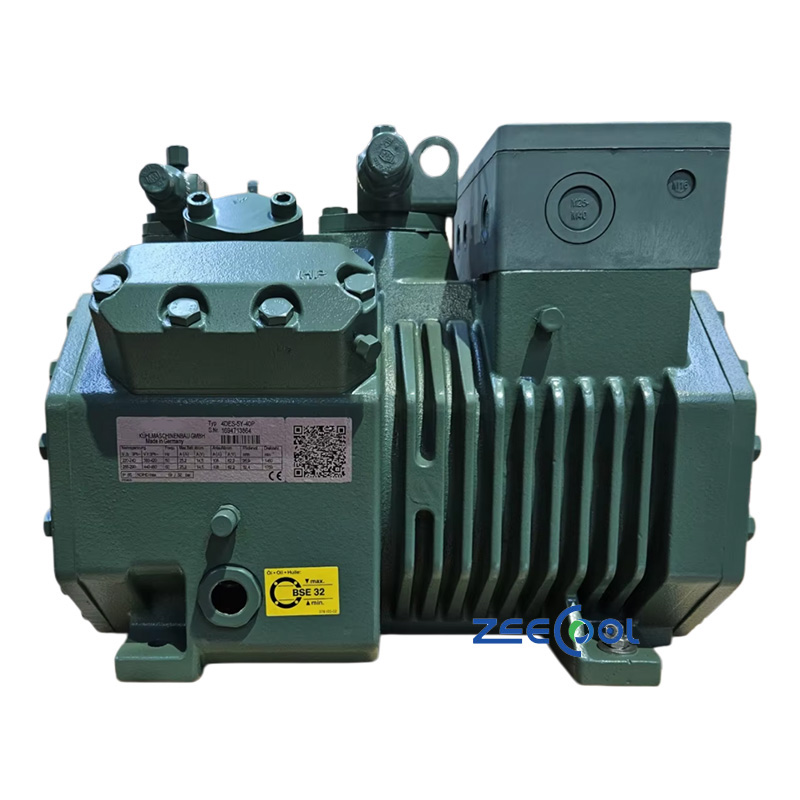 Bitzer Semi-hermetic Reciprocating Compressor 4DES-7Y-40S 4CES-9Y-40S Cold Room Refrigeration Compressor Bitzer Semi-hermetic Reciprocating Compressor 4DES-7Y-40S 4CES-9Y-40S Cold Room Refrigeration Compressor