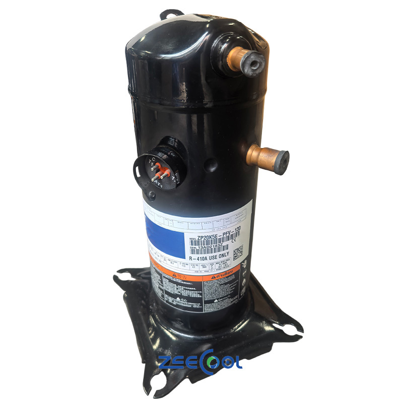 Copeland Scroll Refrigeration Compressor ZP20K5E-PFV-130 ZP20KFE-PFV-130 ZP20K5E-PFV-830 ZP20K5E-PFV-800 ZP22KME-PFZ-582 R410A Air Conditioner & Heat Pump Outdoor Unit Copeland Scroll Refrigeration Compressor ZP20K5E-PFV-130 ZP20KFE-PFV-130 ZP20K5E-PFV-830 ZP20K5E-PFV-800 ZP22KME-PFZ-582 R410A Air Conditioner & Heat Pump Outdoor Unit