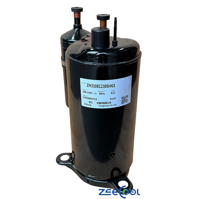 JH Rotary Refrigeration Compressor ZH310EC230SHG1 R22 208-230V 60Hz Air Conditioner & Heat Pump JH Rotary Refrigeration Compressor ZH310EC230SHG1 R22 208-230V 60Hz Air Conditioner & Heat Pump