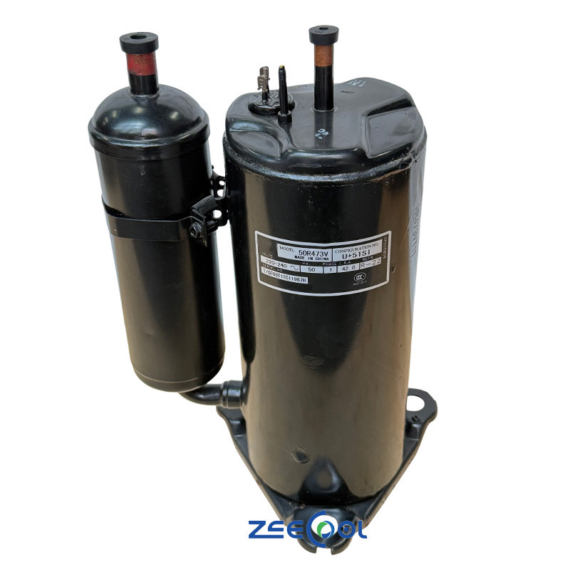 1 RECHI Rotary Refrigeration Compressor 50R453V 50R473V 50R503V air Conditioning Compressor Heat Pump Hot Water Machine Compressor
