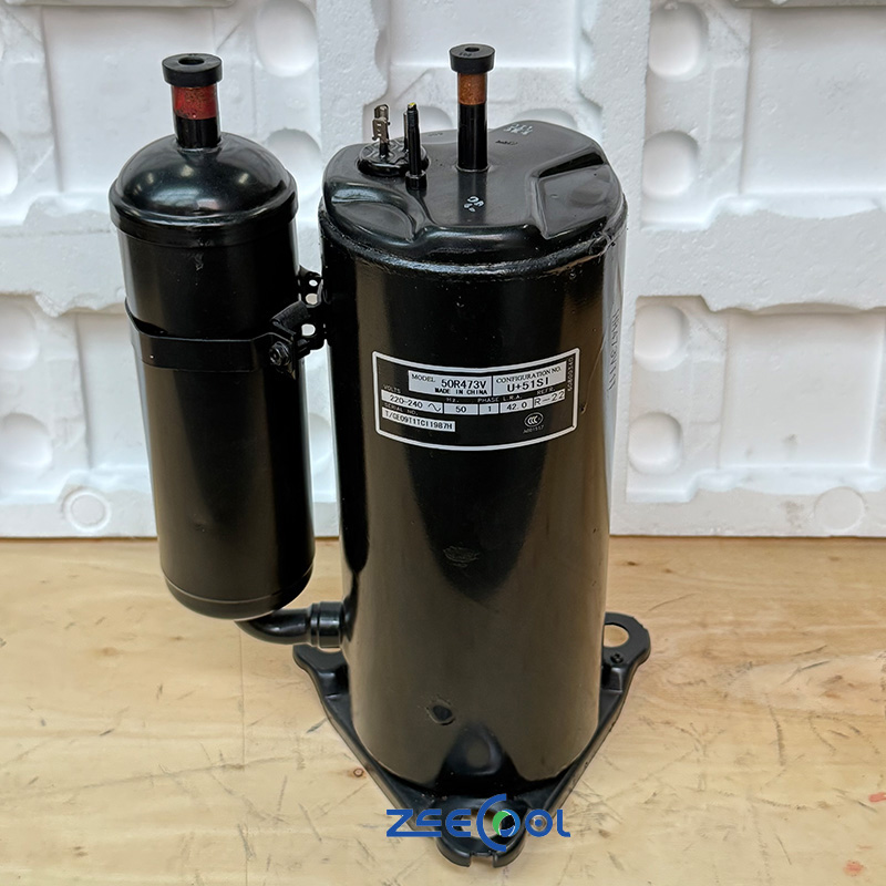 RECHI Rotary Refrigeration Compressor 50R453V 50R473V 50R503V air Conditioning Compressor Heat Pump Hot Water Machine Compressor